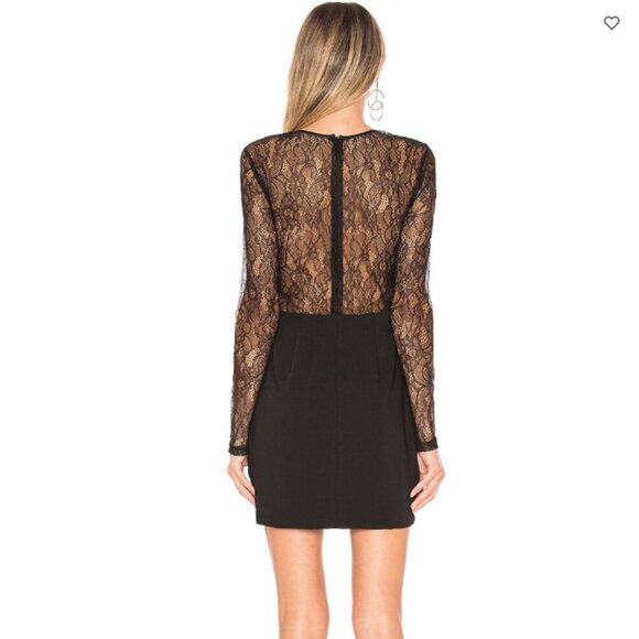 NWOT About Us Mady Dress in black size small - Picture 3 of 5